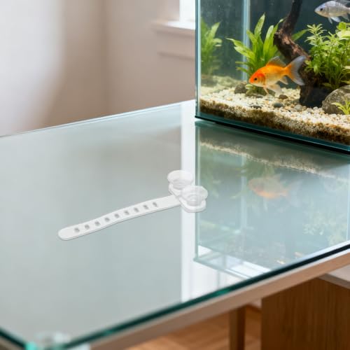 50pcs Aquarium Air Hose Suction Cups - Fish Tank Hose Holders with Cable Straps for Fixing Tubes - Aquarium Planter Fixing Accessories
