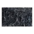 Fish Tank Background Black Stone Grain Poster Fish Tank Decoration Self Adhesive Wallpaper 3D Background(30x61cm) - size: 30x61cm