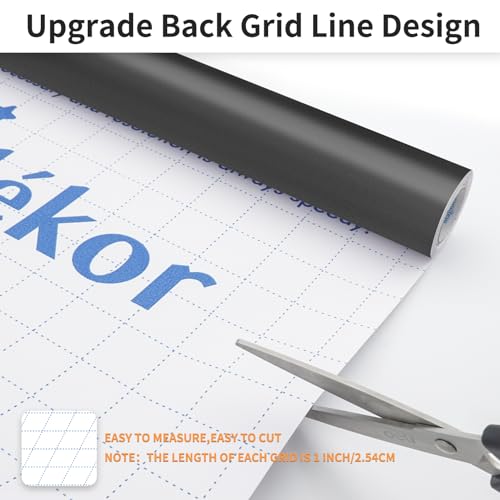 MAGIDEKOR Total Blackout Window Privacy Film with Installation Tools, 100% Light Blocking Heat Control Static Cling, Room Darkening Opaque - 17.5 Inch X 6.5 Feet - color: Total Blackout, size: 17.5 Inch X 6.5 Feet