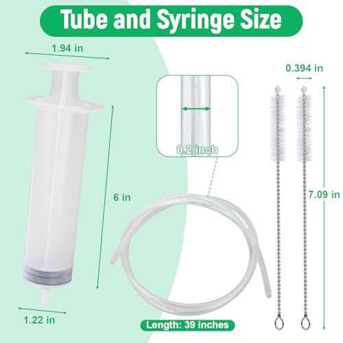 Auto Sunroof Drain Cleaning Tool, 120 Inch Flexible Tube Cleaning Brush with Pipe Cleaning Brush, Syringe Hose, and Syringe Soft Drain Brush, Car Sunroof Drain Cleaner for Drains, Sewers, Windshields - size: 120 Inch kits
