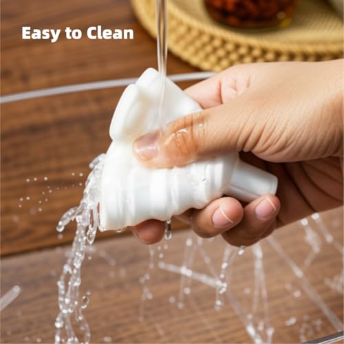 Silicone Collapsible Funnel for Kitchen Use, Food Grade Small Blendable Funnel for Drink, Liquid Transfer, Oil Change, Cooking, Water, Powder, Juice & Filling Bottles, Gray - color: Gray