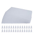 ALEGI Plastic Grid Divider Tray Egg Crate Louvre Aquarium Fish Tank Bottom Isolation with Bracket (8pcs) - size: 8pcs