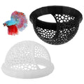 2 Pack Betta Fish Hammock, Leaf Resting Beds for Betta Fish, Soft Safe Underwater Hammock Resting Spot, Easy to Install Aquarium Bettas Tank Decor