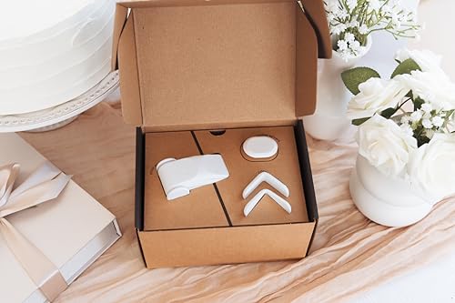 Ubbi Safety Bundle, Safeguarding and Baby Proofing Set, Includes 36 Outlet Covers, 16 Table Corner Protectors and 2 Pinch Guards, Child Safety Kit, White - size: One Size, style: White Safety Bundle