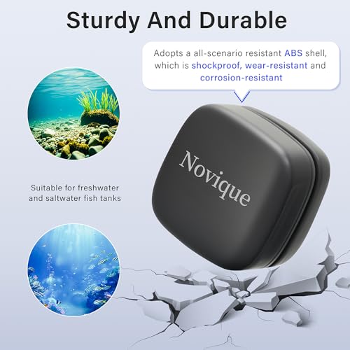 Mini Aquarium Glass Magnetic Cleaner Brush Small Fish Tank Magnetic Scrubber Suitable for Glass Aquariums with A Thickness of No More Than 8mm (5/16 Inches)