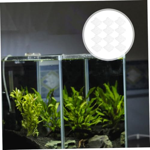 Hemoton Rimless Aquarium Fish Tank Top Cover Lids Support Holder Aquarium Cover Bracket 12 Clips