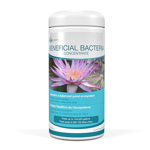 Aquascape Beneficial Bacteria Concentrate for Pond and Water Features, 1.1-Pound, 98949 - size: 1.1 lb