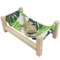 Tfwadmx Bearded Dragon Bed Wood Reptile Lizard Lounger Sleeping Hammock Tank Habitat Accessories for Leopard Gecko or Other Small Animal - style: Style E