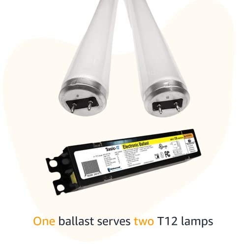 Universal Lighting Technologies B234SR120M-A000I Electronic Ballast, Fluorescent, T12, 2-Lamp, 120V, Black