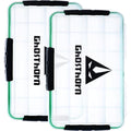 Ghosthorn Fishing Tackle Box, Waterproof 3600 and 3700 Tackle Trays, Plastic Tackle Box Organizer with Removable Dividers Storage Lure Box for Lures 2 Pack (3700 * 2) - style: 3700*2