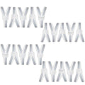 plastic 5/32" Y shape 3 way barbed connector for air hose, water pipe pp polypropylene barb fitting. (Pack of 20 pcs) - style: 20pcs, 5/32" O.D.