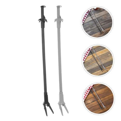 HANABASS 4pcs Aquarium Extra Long Tweezers Versatile Aquatic Planting and Cleaning Tool for Fish Tanks for Easy Use Aquariums for Planting and Maintenance
