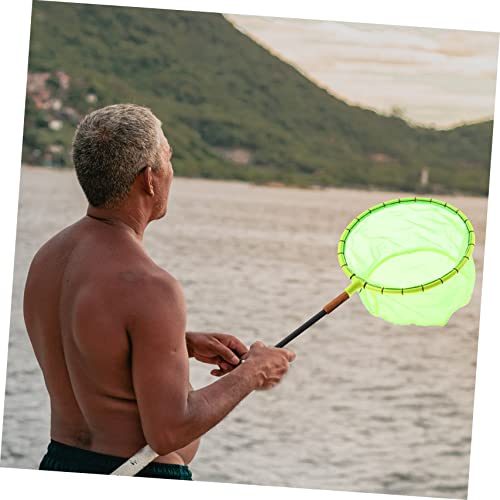 BESPORTBLE 2 Pcs Fishing Net Head Release Net Fishing Nets Nylon Landing Net Catcher Net Removable Fishing Net - color: As Shownx3pcs, size: 25.5X25.5X1CMx3pcs