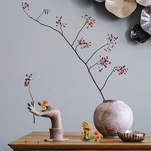 3pcs Resin Mushroom Miniature Fairy Garden Decoration Accessories Sculptures Statues,Yard Decor for Outside Gnomes Outdoor Decor for Patio Zen Garden - size: Mushroom