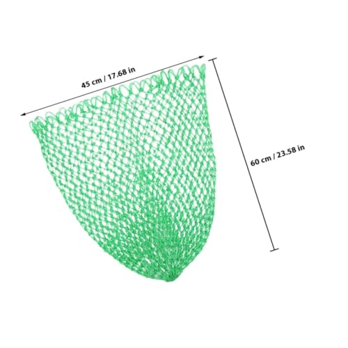 Toyvian Reinforced Nylon Fishing Net Head Replacement Lightweight Multi-Strand Fish Catching Net for Freshwater Fishing Accessories for Outdoor Anglers