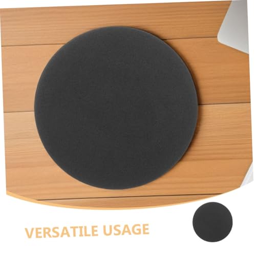 Mipcase Aquarium Bottom Non Slip Pad Shock Absorption Cushion for Round Fish Tank Durable Soft Mat for Micro Landscape Bottles for Home and Office Use