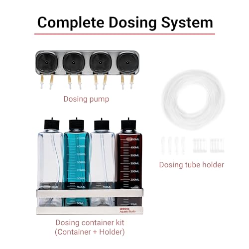 Chihiros Dosing Container Holder - Metal Container Holder - For Easily Storing of Bottles - Space-Saving Design for Dosing System - size: Dosing Container Holder