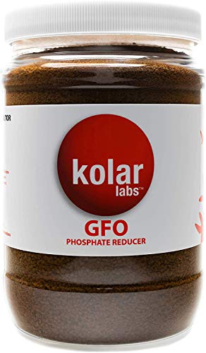 Kolar Labs GFO Bayoxide E33 Phosphate Remover – for Freshwater and Saltwater Aquariums, Reef Tanks, Promotes Coral Health (454g) - size: 1 Pound (Pack of 1)