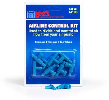 Lee's Airline Control Kit W/4 Lee's Plastic Tees & 5 2way Valves3