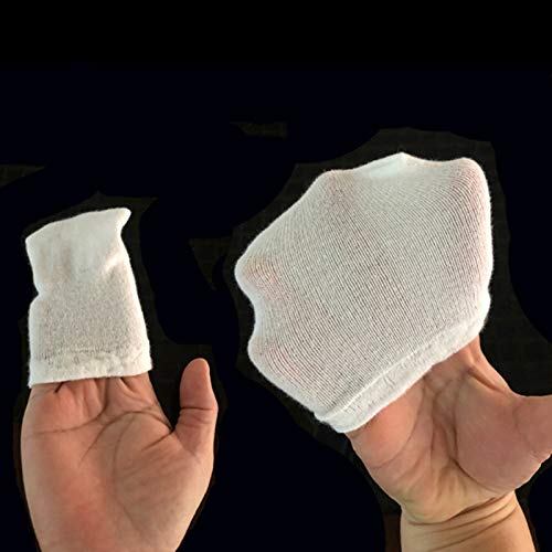Suxgumoe Fish Tank Filter Bags, 10 Pcs Elasticated Cotton Aquarium Filter Bags for Water Changer Aquarium Battery Powered Gravel Cleaner