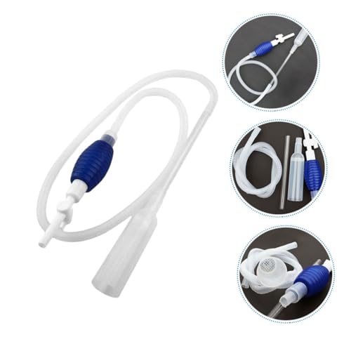 Aquarium Fish Tank Water Changer Manual Pump Vacuum Siphon Cleaner Medium Size for Freshwater Gravel Cleaning