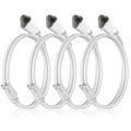 SHOPLED 4FT Extension Cords for T5 T8 LED Shop Lights, 1.2 Meter Male to Female Connection Cable for Linkable Integrated Tube LED Lights (4-Packs) - style: 4FT M/F Connection Wire