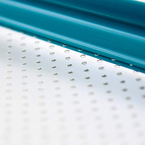 PENN-PLAX Fish Tank Divider – Clear, Perforated Polymer Screen – 11 3/8” x 9 5/8” – Medium – Great for 10 Gallon Aquariums - size: Medium