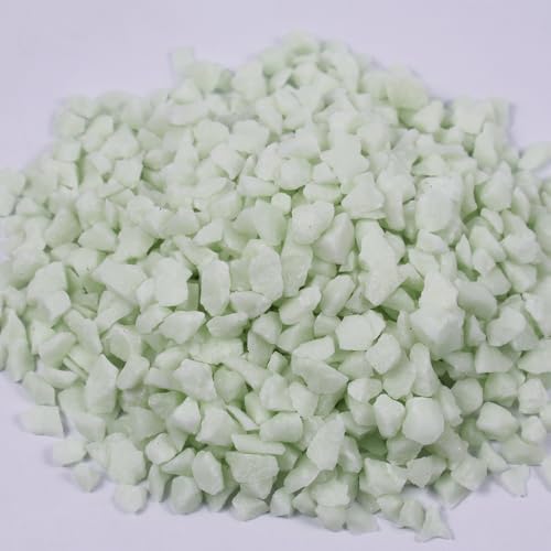Glow in the Dark Gravel Stones,Aquarium Gravel,Aquarium Sand,Decorative Glow Gravel Rocks for Fairy Garden Fish Tank Succulents Pot Vase Filler Decor, 1 Pound (Blue Green, 5-8mm) - color: Blue Green, size: 5-8mm