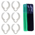BESPORTBLE 1set Cord Holder Clips for Neon Lights and Cables Easy Install Wire Management for and Secure Clamp for Lighting Fixtures