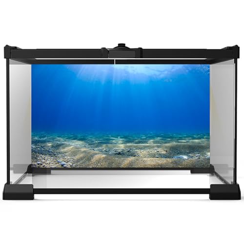 3 Pack Aquarium Background Corals Reef Fish Tank Background Underwater Ocean Floor Terrarium Background Undersea World Cartoon Style Aquarium Fish Tank Background Cloth 36x18in - size: 36(W)x18(H)inches/ 90(W)*45cm(H)