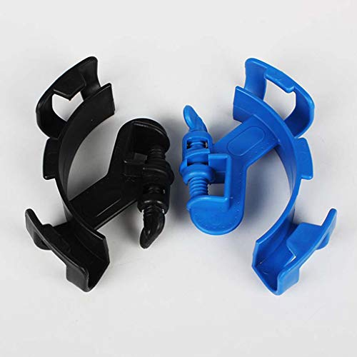 Aquarium Hose Holder Adjustable Polymer Tube Clamp for Fish Tanks, Secure Grip Clip for Water Change Hoses, Fits 12-16mm Pipe