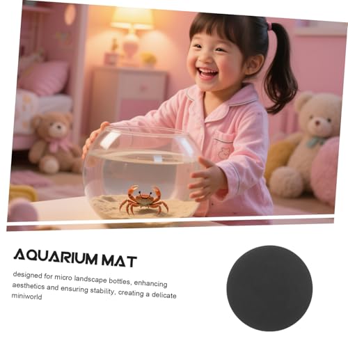 SUPVOX Aquarium Bottom Cushion Mat Non-Slip Pad for Fish Tanks and Terrariums Shock Absorbing Base for Furniture Protection and Stability - size: 15.00X15.00X1.00CM
