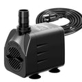 Submersible Water Pump, Ultra Quiet 400GPH(1500L/H,25W) Fountain Pump with Over Heating Protection 6.5ft High Lift, Pond Pump for Fish Tank, Pond, Aquarium, Statuary, Hydroponics
