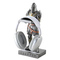 King's Guard Headphone Stand Watch Display Stand Jewelry Bracelet Necklace Holder Trays Towers Warrior Knight Mobile Phone Stand for Office & Home 12.20 Inch (Iron) - color: Iron
