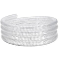 1/2"id-50ft PVC Reinforced Tubing Steel Wire Suction Flexible Hose Vinyl Tubing Heavy Duty PVC Vacuum Hose Drain Fuel Oil Gas Water for Marine Bilge Pump Pond Spa - size: 1/2"ID, style: 50 feet