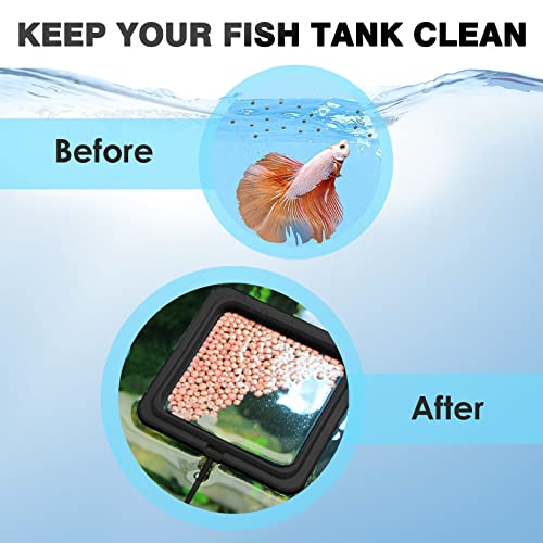 Fish Feeding Ring, Automatic Aquarium Accessory, Prevents Uneaten Food, Ideal for Busy Owners, Made from Durable Materials, Easy to Install and Adjust