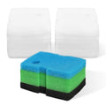 AQUANEAT Replacement Canister Filter Pads Compatible with Cascade 1200/1500 CCF4UL/CCF5UL Generic Floss Aquarium Sponge Media