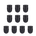 1/2 inch Irrigation Fittings End Plugs For (1/2" ID x0.6-0.63" OD) 16mm Drip Tubing Connectors-10 Pcs/pack - size: 1/2 inch End Plug