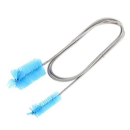 uxcell Aquarium Flexible Double Ended Cleaning Pump Tube Filter Brush 66 Inch