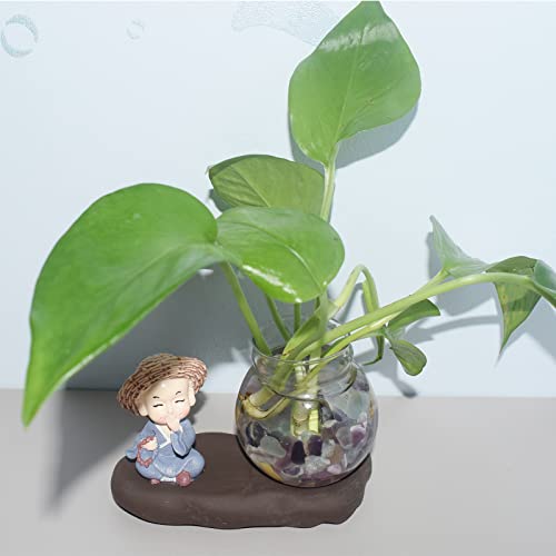1 Lb/460g Pebbles for Indoor Plants, Bamboo, Sea Glass for Crafts, 0.2-0.35" Small Plant Pebbles for Pots Indoor Drainage, Fluorite Crystal Chips, Decorative Gravel for Aquarium, Fish Tank - color: Colorful 5-9mm