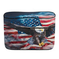 American Flag Cute Eagle Double 20lb RV Propane Tank Cover Reusable Gas Tank Cover Lightweight Double Zipper for Travel Trailer Polyester Waterproof Covers - color: American Flag Cute Eagle, size: S(20LB)