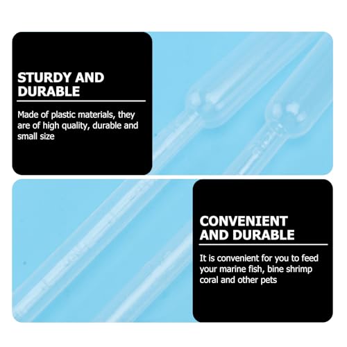 10pcs 5ml Plastic Coral Syringe Tubes Shrimp Feeder Fish Feeding Tools Long Pipette for Aquarium Pet Supplies