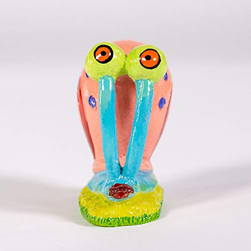 Penn-Plax Officially Licensed Spongebob Squarepants Aquarium Ornament – Gary (Mini/Small Size) – Perfect for Freshwater and Saltwater Tanks - size: Mini