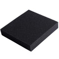 AQUANEAT Aquarium Filter Sponge Open Cell Foam Sheet Bio Sponge Filter Media Pad HMF Fish Tank Sump Divider (11" Lx 10.25" W x 2" H, Black)