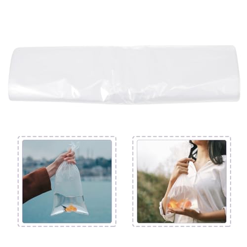 20Pcs Fish Shipping Bags for Live Fish Transport, Leak-Proof Oxygen Pouch, 40X65Cm Flat Angle Plastic Packaging Bags for Aquarium and Goldfish Packing