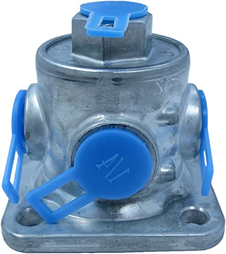 TORQUE 3-Way Pilot Valve for Haldex 90554615 | 1/8" & 1/4" NPT Ports | Air Suspension Dump & Lift Axle Control Valve for Semi Truck & Trailer | Replaces VS38689, VS23588, 334-2077