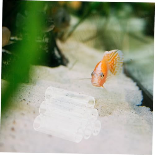 YARNOW 6holes Acrylic Shrimp Breeding Tube Versatile Fish Tank Shelter for Shrimp Turtles and Aquatic Pets Aquarium Decor for Enhanced Viewing