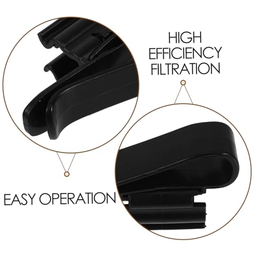 Toddmomy 6Pcs Aquarium Hose Clamp Water Pipe Holders for Fish Tank Multi-Functional Plastic Clips for Easy Pipe Fixing and Replacement Versatile Design for Various Specifications