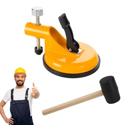 Adjustable Height Setter - Professional Countertop Leveling Tool, 2026 New Floor Gap Fixer Tool with Vacuum Lifting Clamps Rubber for Granite, Marble, Quartz Slabs (1pc) - color: 1pc