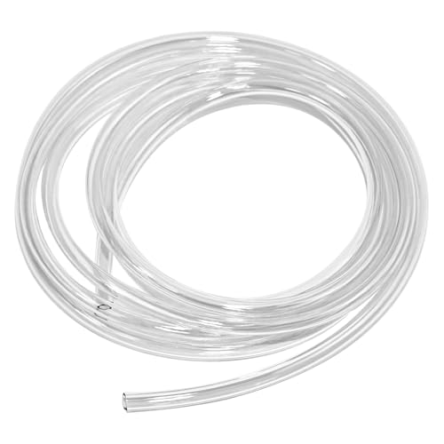 Aquarium Tubing, Airline Tubing, Standard 3/16” Air Hose Clear and Flexible – Resists Kinking, for Fish Tank Air Pump,Hydroponics and Pond (6 Feet)
